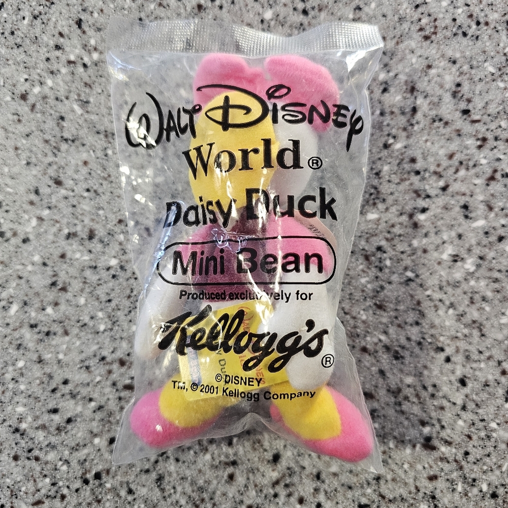 Walt Disney World Daisy Duck Mini Bean Kellogs 2001 - Picture 1 of 2